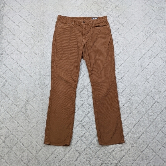 Bonobos Other - Bonobos Pants Men's 34x32 Brown Corduroy 5-Pocket Straight Cotton Blend
